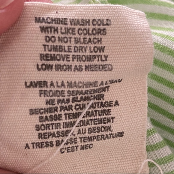 Free People Green Striped Mini Dress - Picture 7 of 7